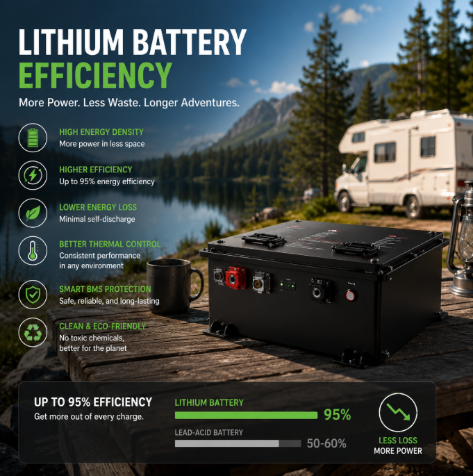 Lithium Battery Efficiency: Why Round-Trip Metrics Really Matter