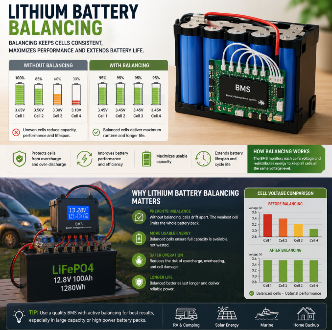 How to Master Lithium Battery Balancing: A Step-by-Step Guide