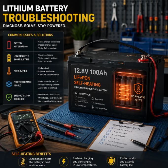 Lithium Battery Troubleshooting: Why Your Battery Won't Hold a Charge