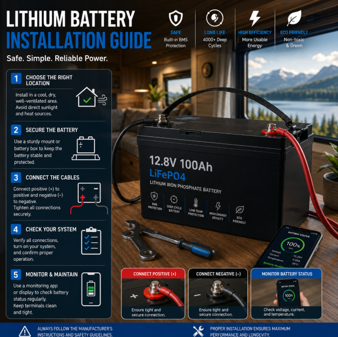 How to Perform a Proper Lithium Battery Installation: A Step-by-Step Guide