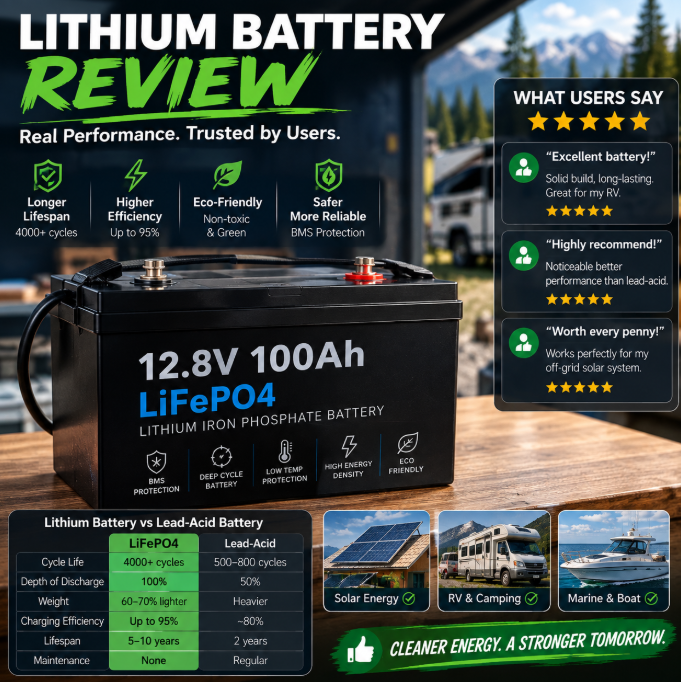 Expert Lithium Battery Review: Testing Lifespan and Performance